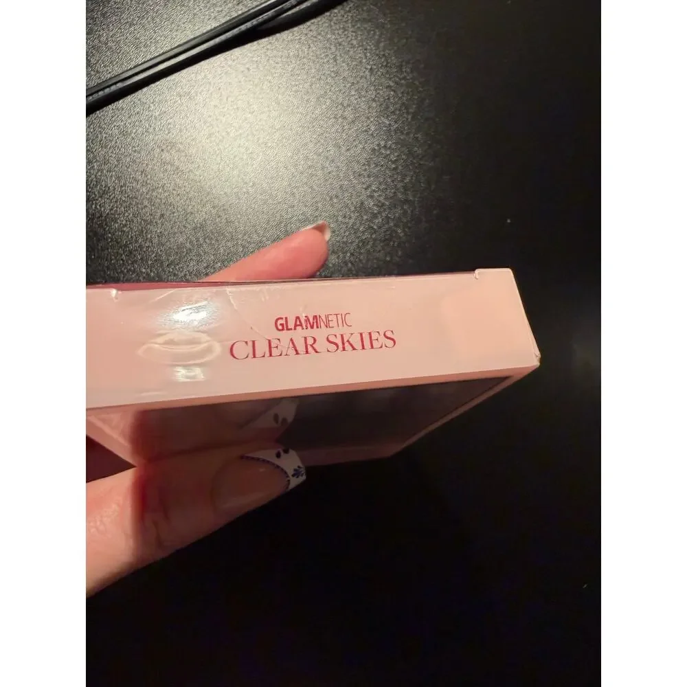 New Glamnetic Euro Summer collection - Clear Skies press on nails